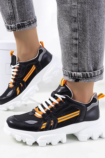 Sneakers nere da donna Bernier 2