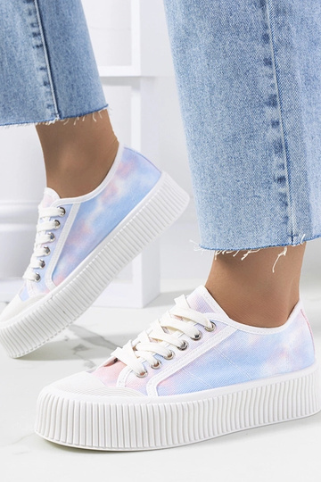 Sneakers da donna Steen blu e rosa