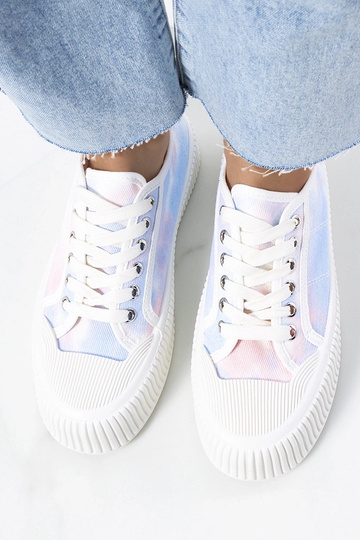 Sneakers da donna Steen blu e rosa 2