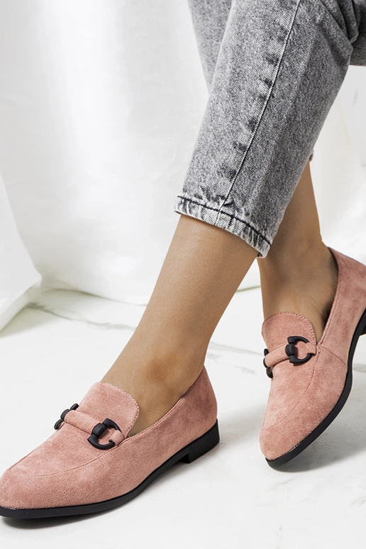 Stivaletti in pelle rosa Talisa