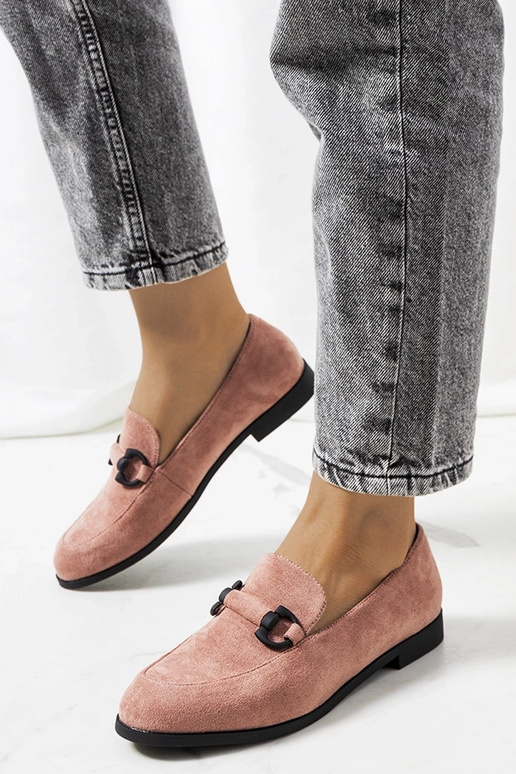 Stivaletti in pelle rosa Talisa