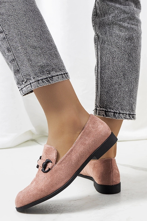 Stivaletti in pelle rosa Talisa