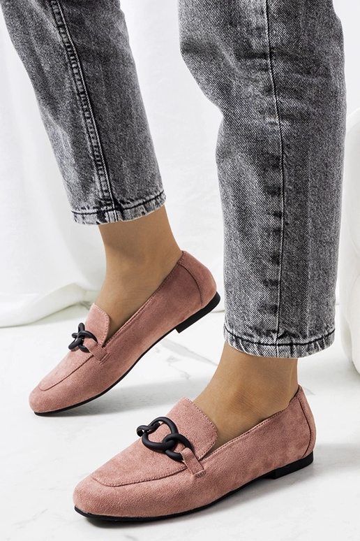 Stivaletti in pelle rosa Dante