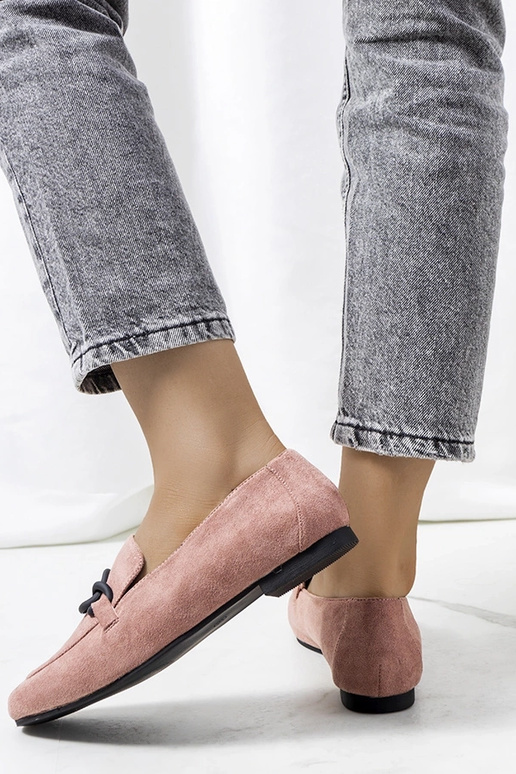 Stivaletti in pelle rosa Dante