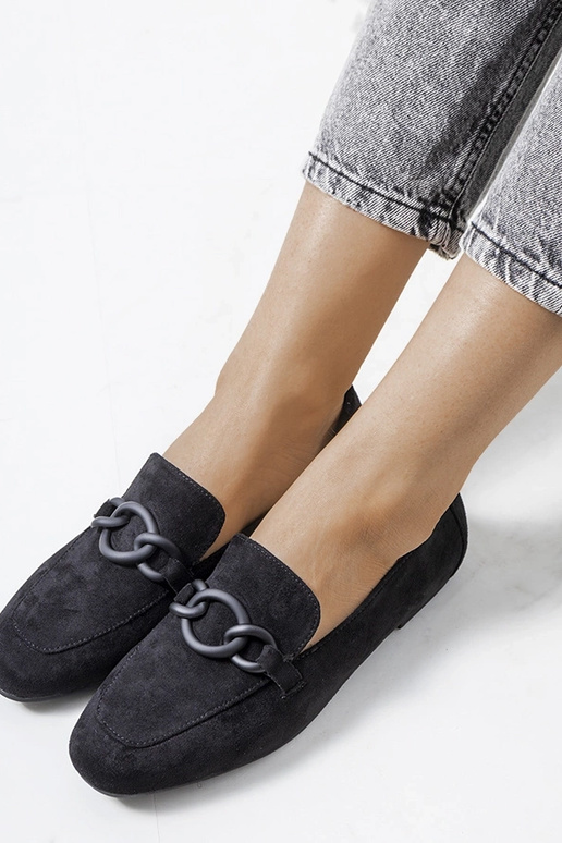 Scarpe Dante in pelle nera