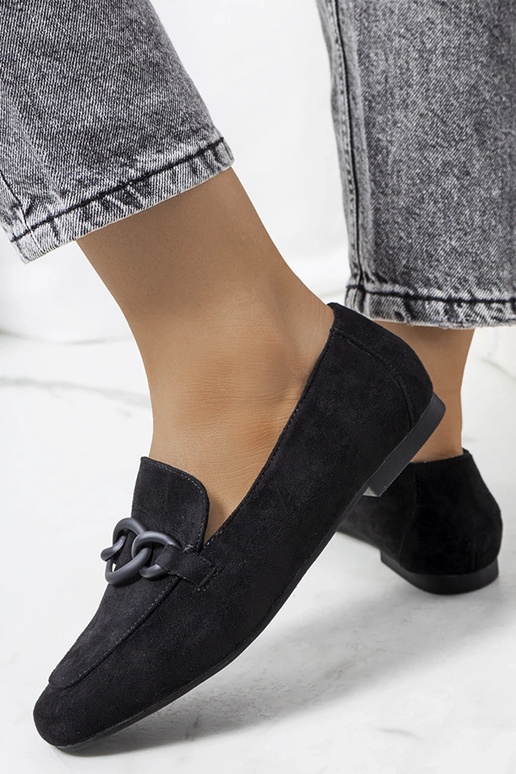 Scarpe Dante in pelle nera