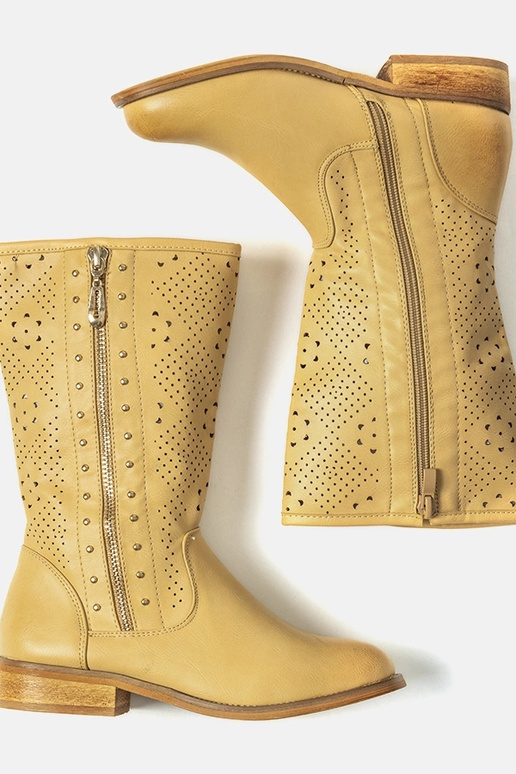 Stivaletti per bambini Zaina Beige