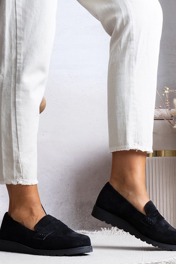 Mocassini Haydon neri