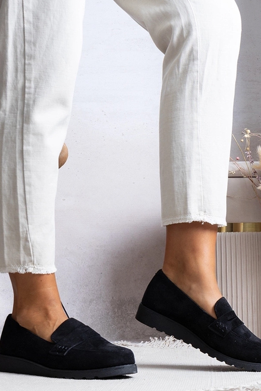 Mocassini Haydon neri