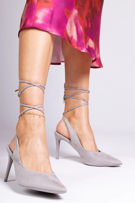 Décolleté aperte Hakola grigie