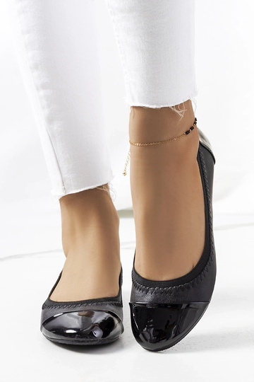 Ballerine nere da donna Lapko 2