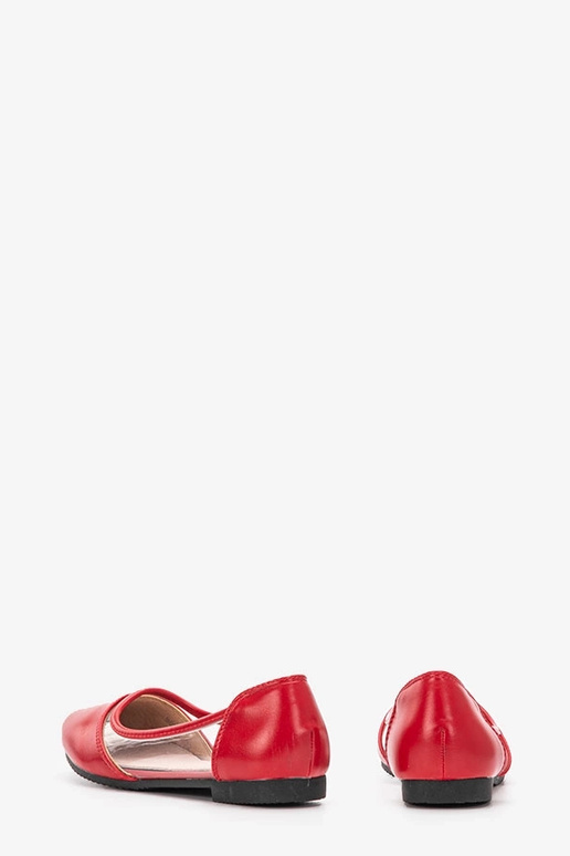 Ballerine Juva semitrasparenti rosse Ballerine Juva semitrasparenti rosse