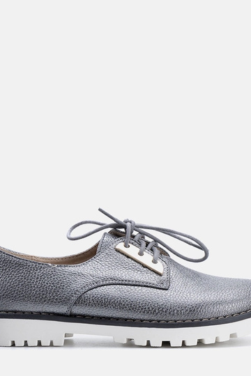 Scarpe per bambini Runa grigie lucide