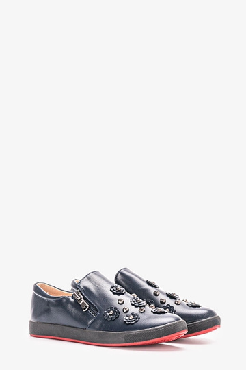 Sneakers per bambini Jorik blu navy 2
