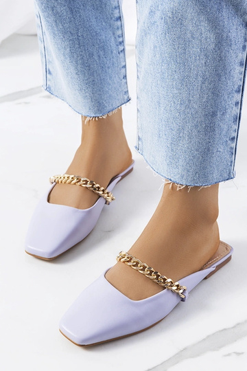 Infradito viola eleganti Baras