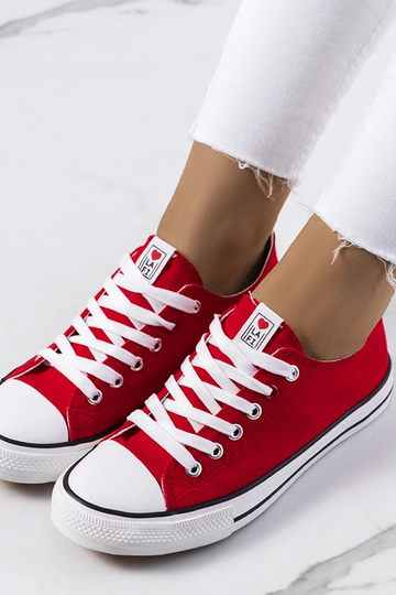 Sneakers classiche rosse da... 2