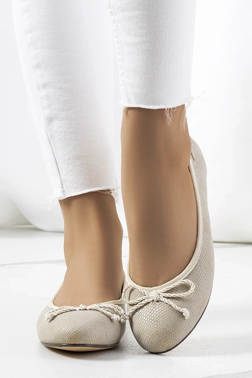 Ballerine beige da donna Villers