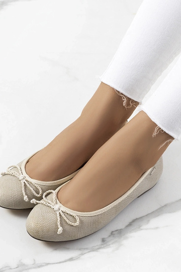 Ballerine beige da donna Villers 2