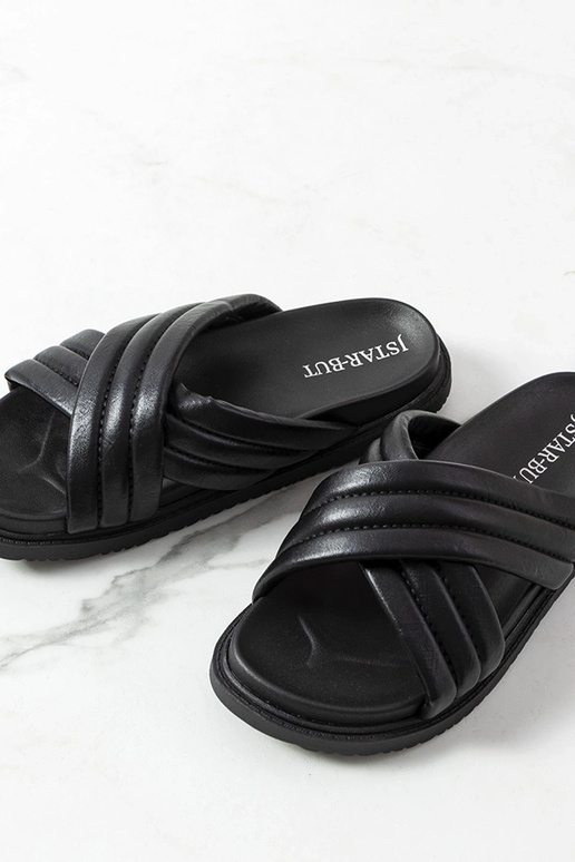 Infradito con plateau Daintree nere Infradito con plateau Daintree nere