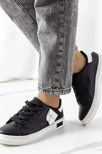 Scarpe sportive da donna nere, „Frame"