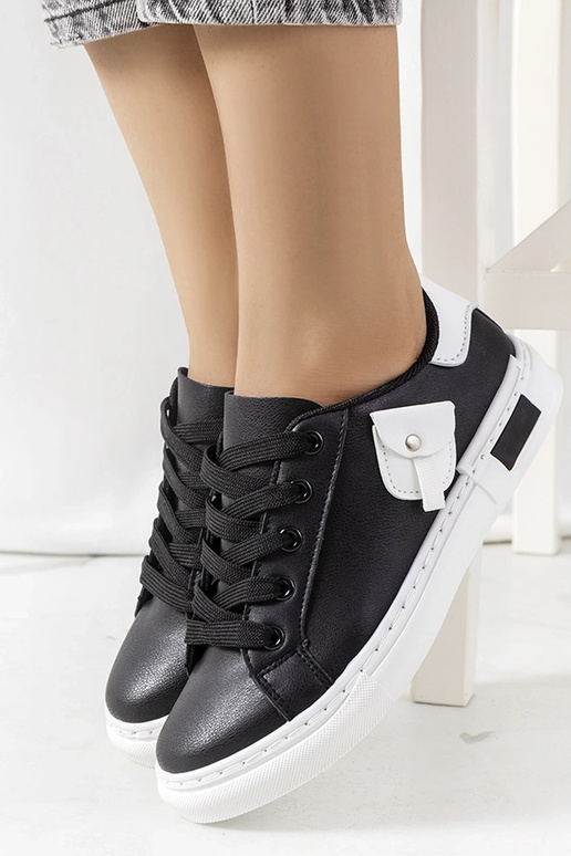 Scarpe sportive da donna nere, „Frame"