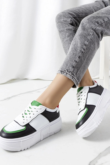 Sneakers da donna Mandib nere 2