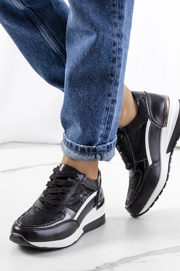 Sneakers in pelle Veloso nere