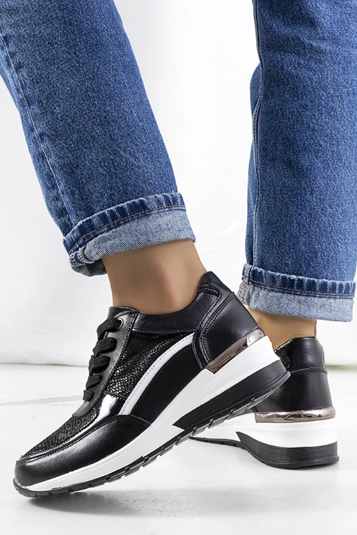 Sneakers in pelle Veloso nere