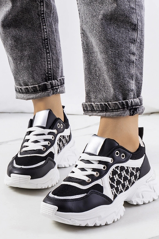 Sneakers da donna Florival nere e...