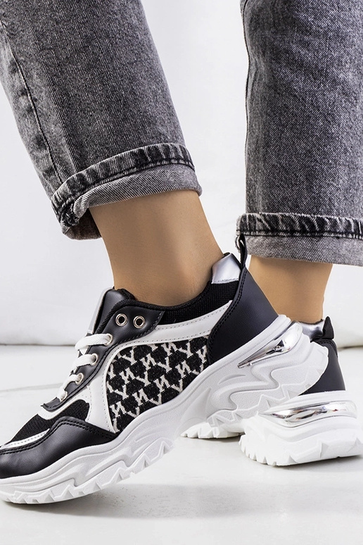 Sneakers da donna Florival nere e...