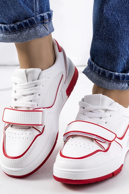 Sneakers rosse da donna Kadie