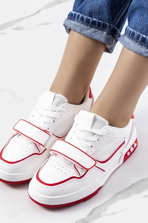 Sneakers rosse da donna Kadie
