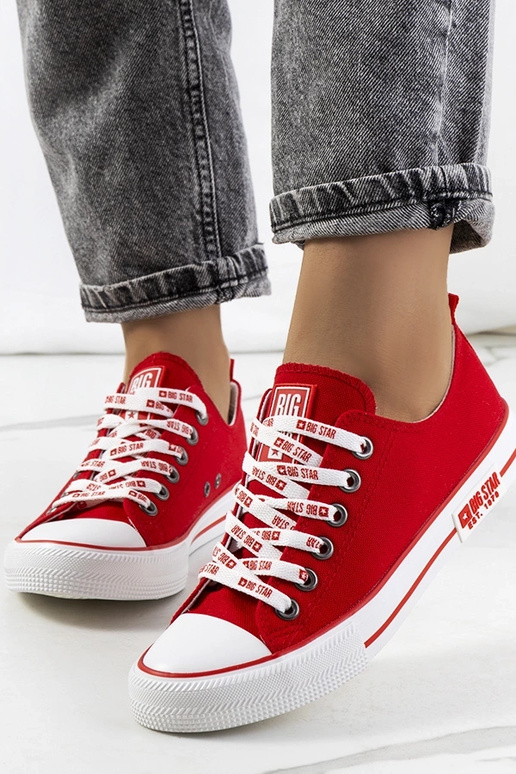 Sneakers classiche rosse Big Star...
