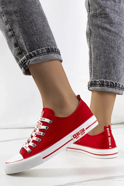 Sneakers classiche rosse Big Star...