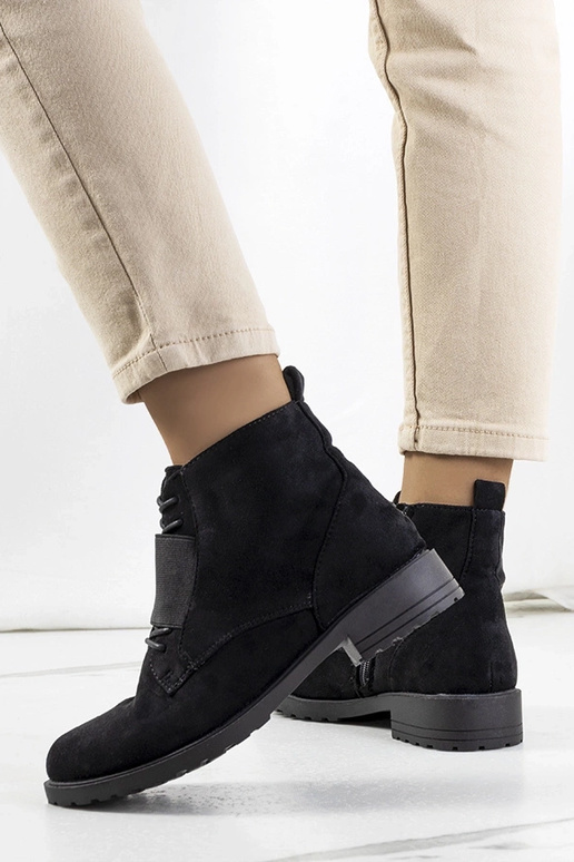 Stivaletti neri Manoella