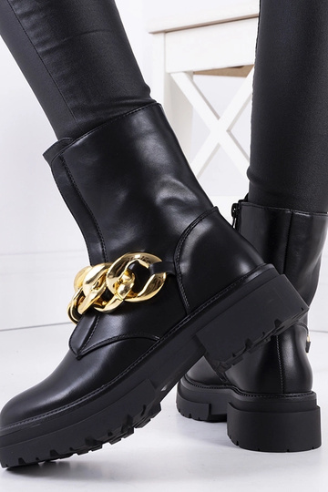 Stivali da trekking neri in...