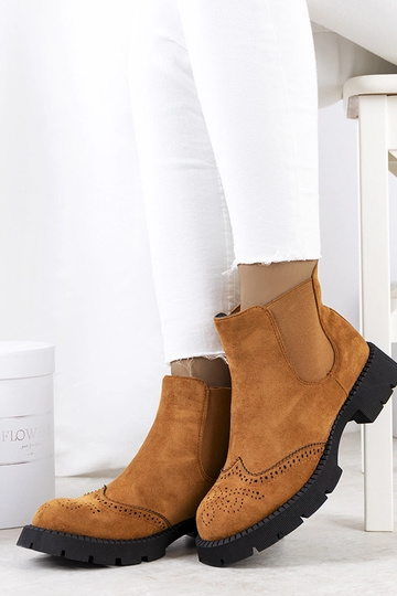 Stivaletti marroni con... 2