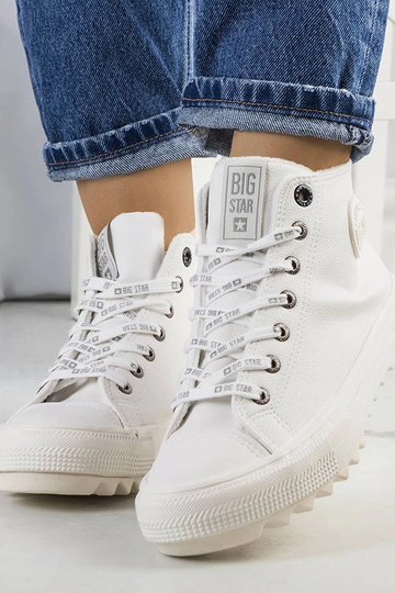 Sneakers Big Star GG274108 bianche isolate 2