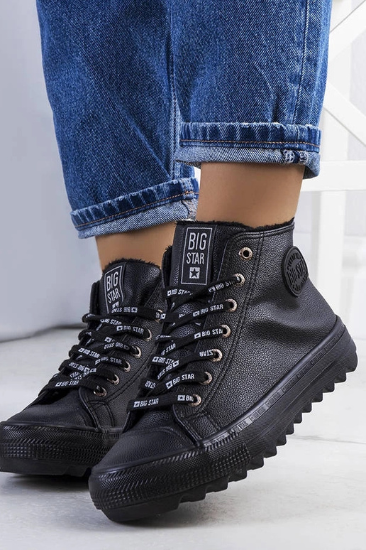 Sneakers nere isolate Big Star EE274110