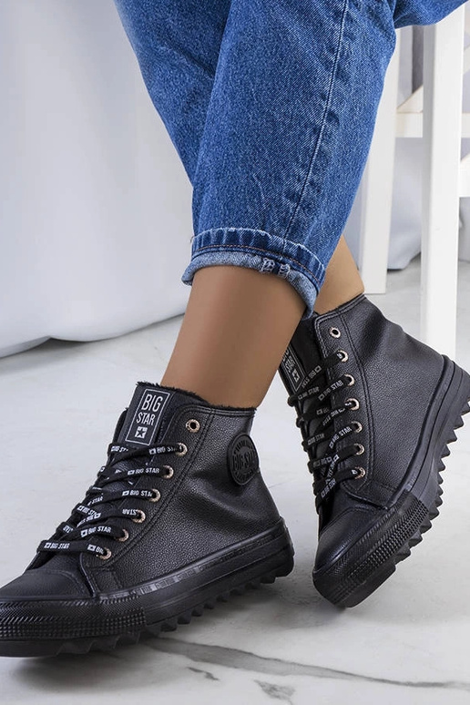 Sneakers nere isolate Big Star EE274110