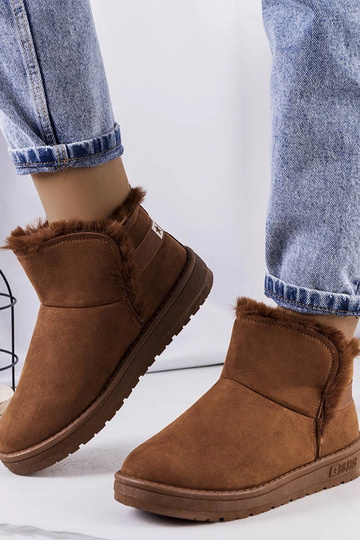 Stivali da neve marroni con... 2