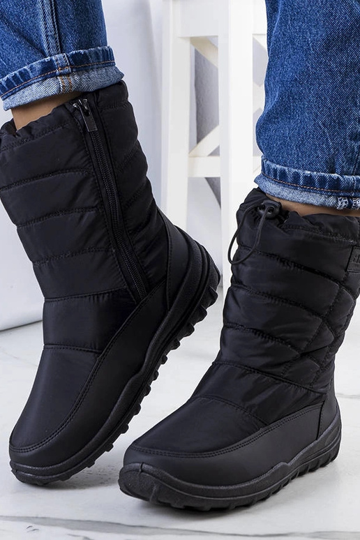 Stivali da neve neri KK274599