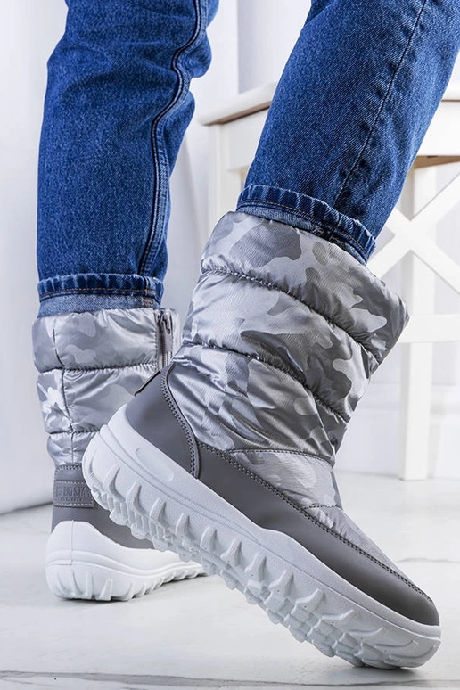 Stivali da neve grigi KK274600