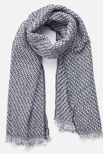 Sciarpa blu e bianca, „Aria"