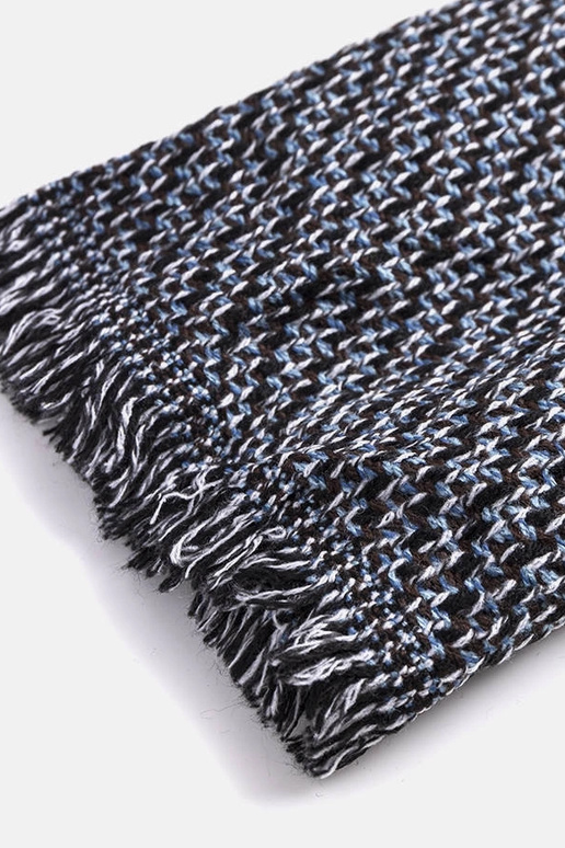 Sciarpa Aria nera e blu