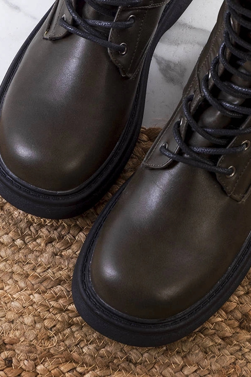 Scarponi da trekking verdi da donna...