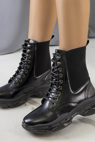 Stivaletti neri Sedile