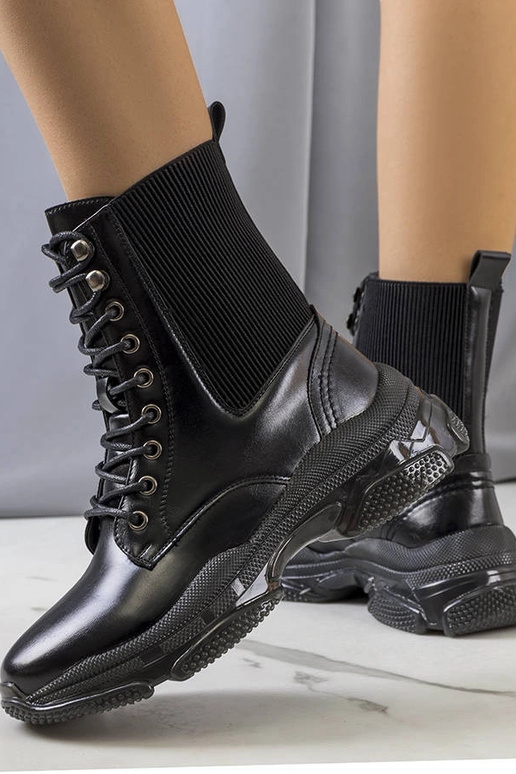 Stivaletti neri Sedile