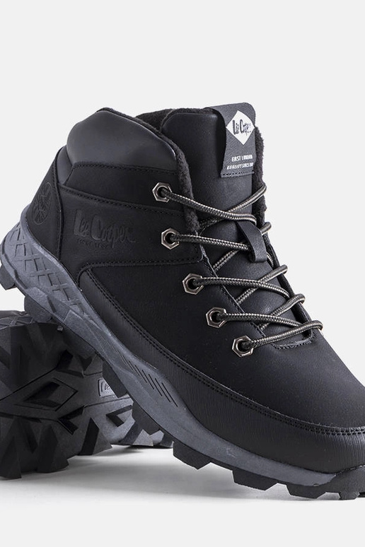 Scarponi invernali neri da trekking,...