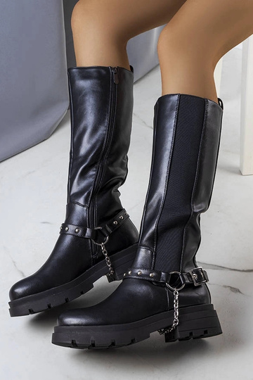 Stivali Rossa isolati neri 2